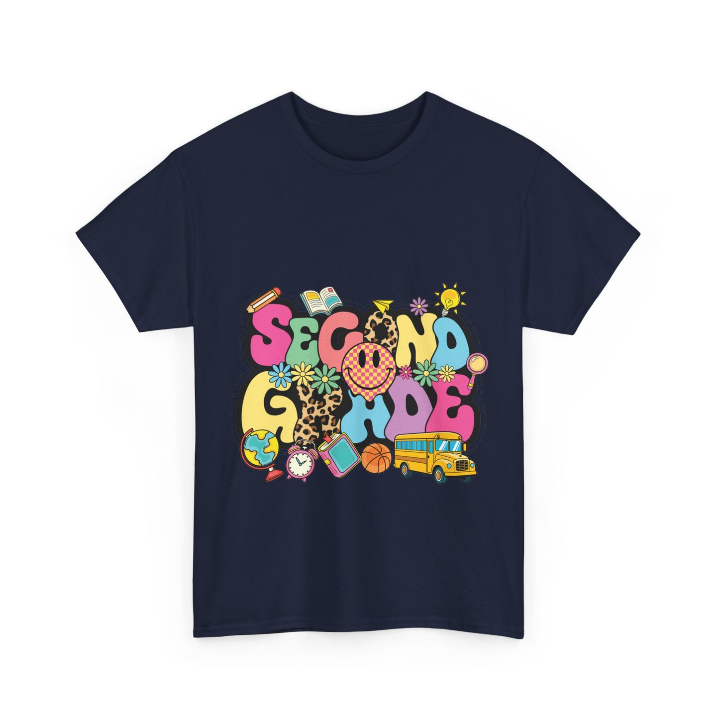 Second Grade Unisex Heavy Cotton Tee