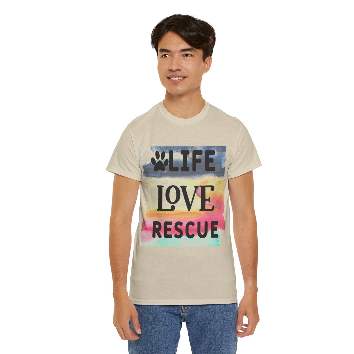 Life Love Rescue Unisex Heavy Cotton Tee