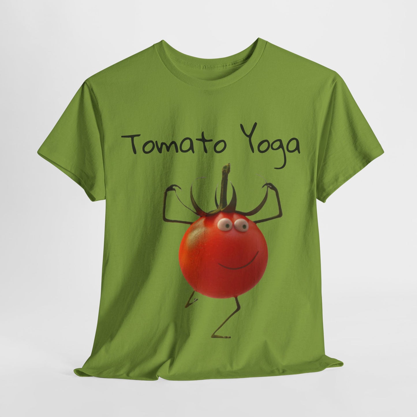 Tomato Yoga Unisex Heavy Cotton Tee