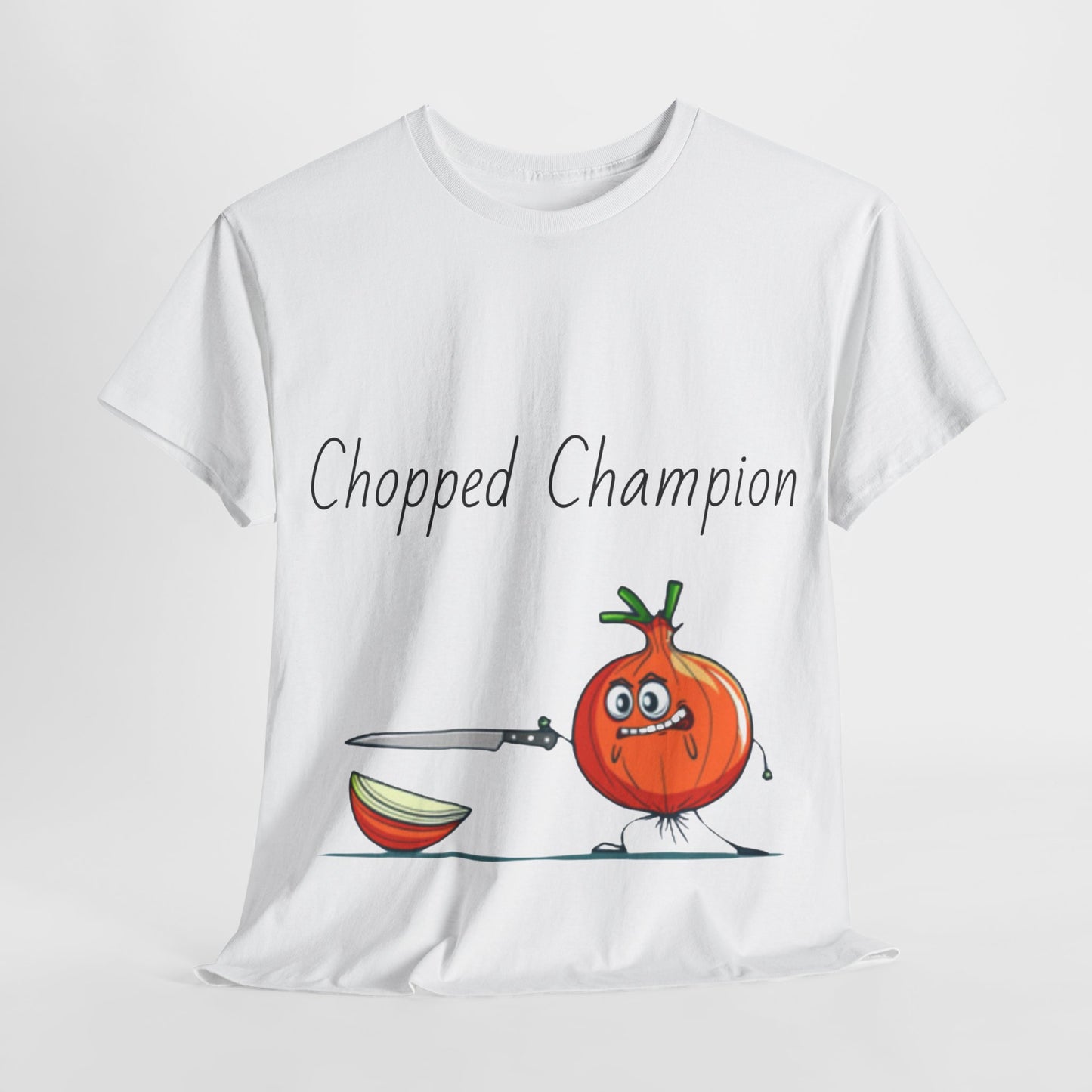 Chopped Champion Unisex Heavy Cotton Tee