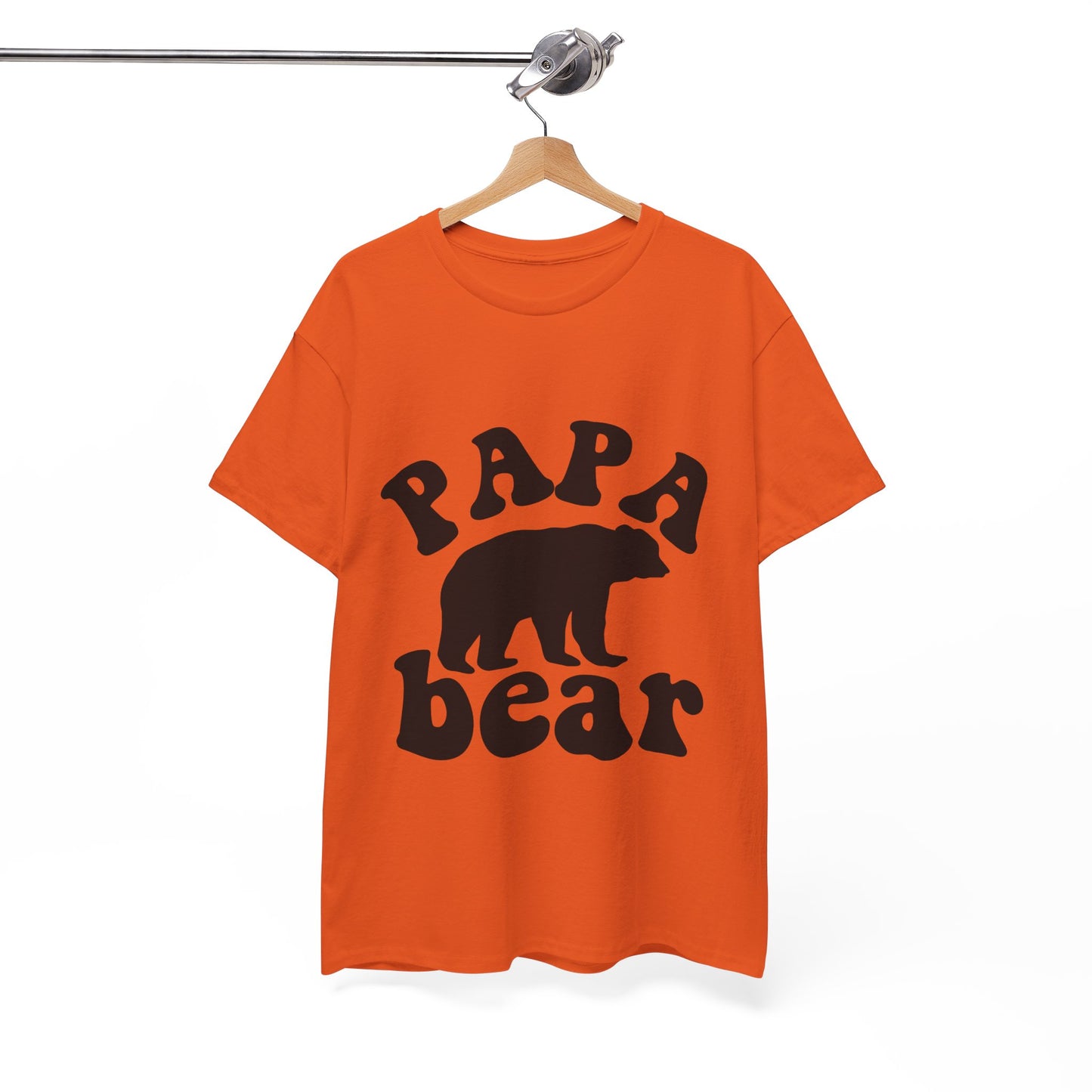 Papa Bear Unisex Heavy Cotton Tee