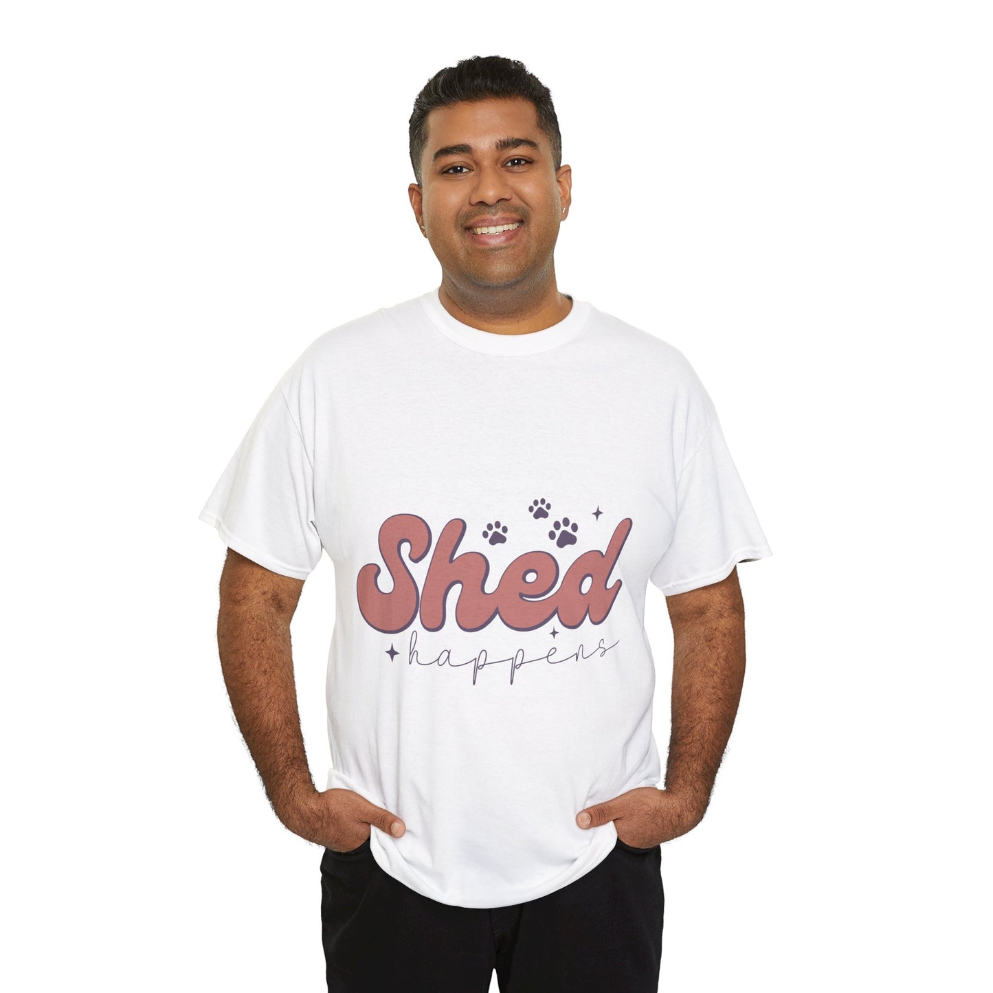 Shed Happens Unisex Heavy Cotton Tee