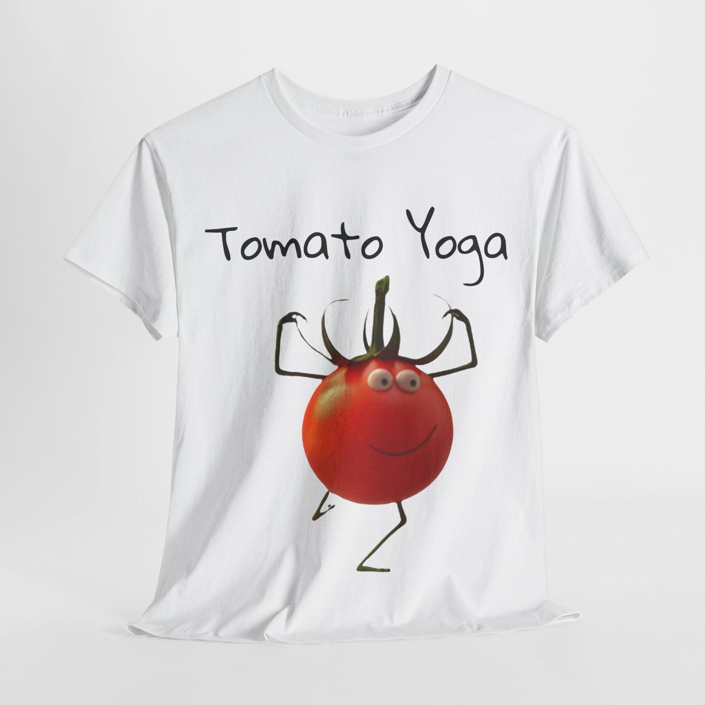 Tomato Yoga Unisex Heavy Cotton Tee