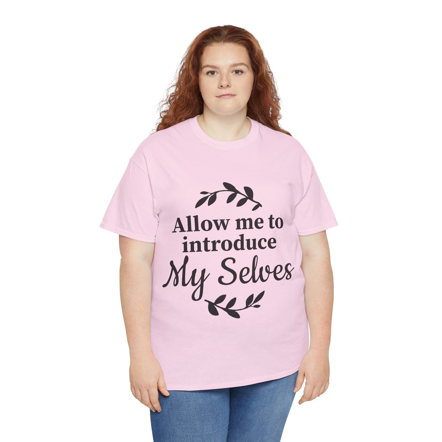 Allow Me To Introduce My Selves Unisex Heavy Cotton Tee