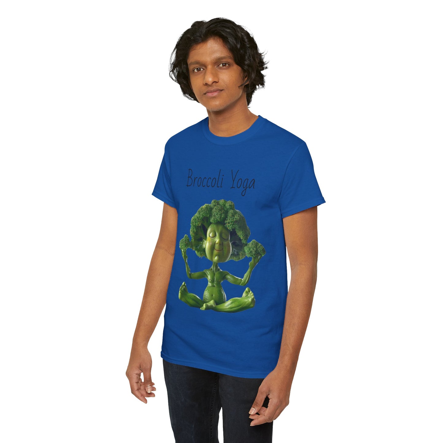 Broccoli Yoga Unisex Heavy Cotton Tee