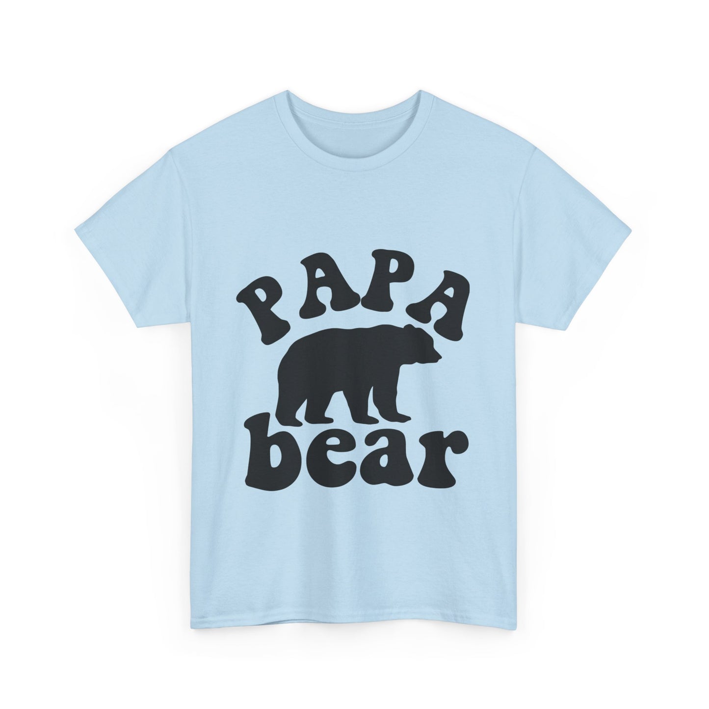 Papa Bear Unisex Heavy Cotton Tee