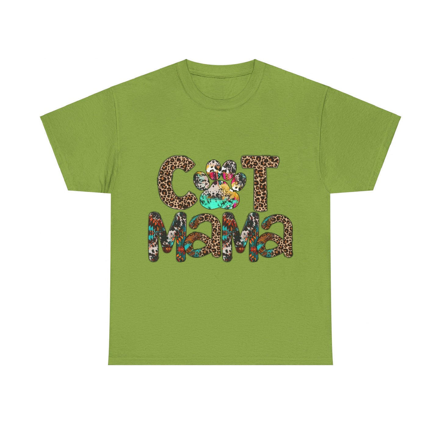 Cat Mama2 Unisex Heavy Cotton Tee