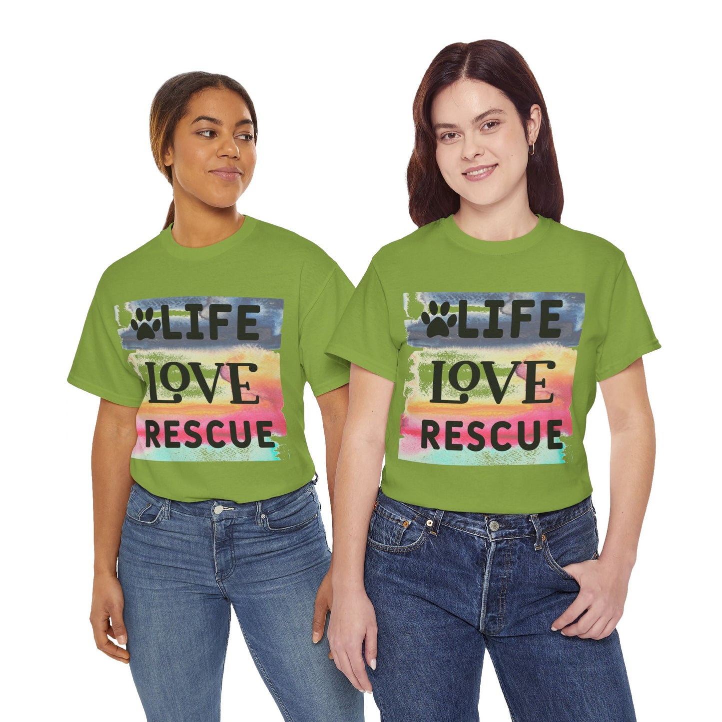 Life Love Rescue Unisex Heavy Cotton Tee