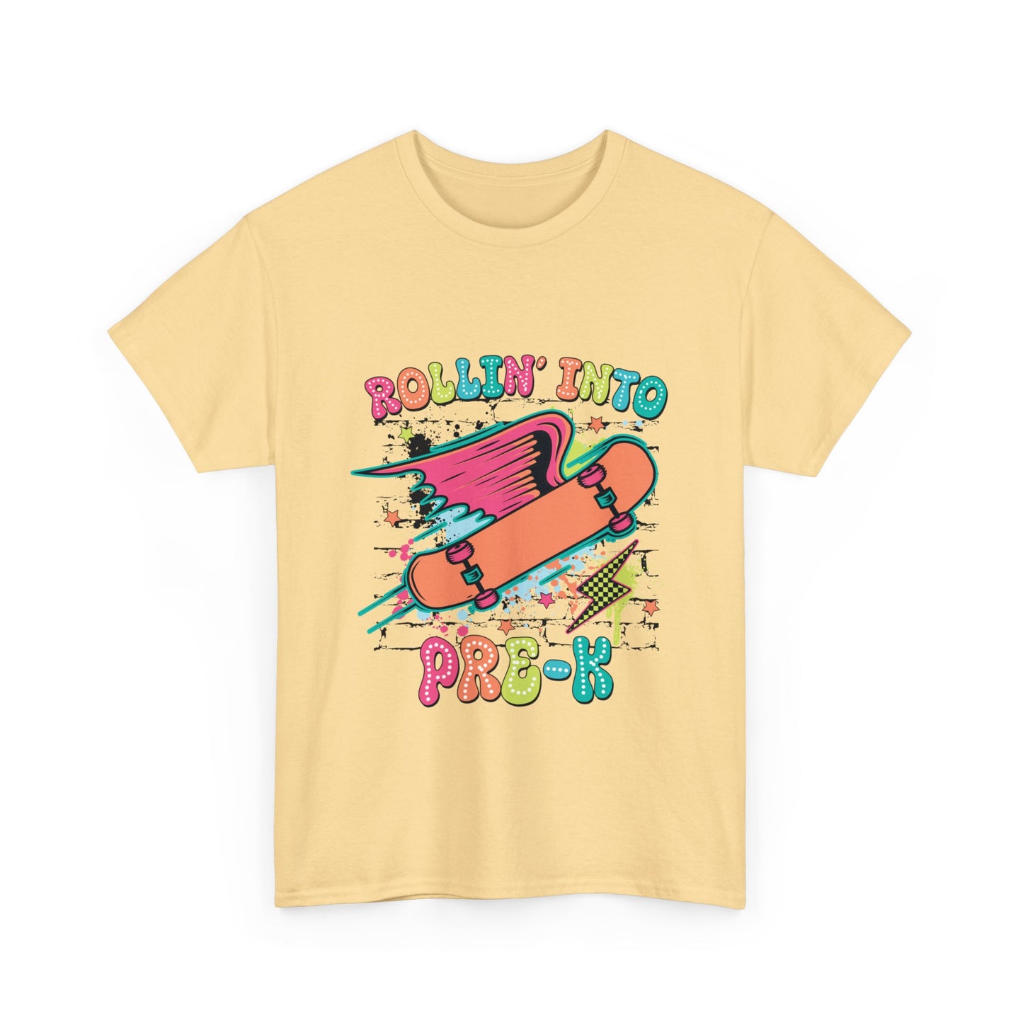 Rockin Into Pre K Unisex Heavy Cotton Tee