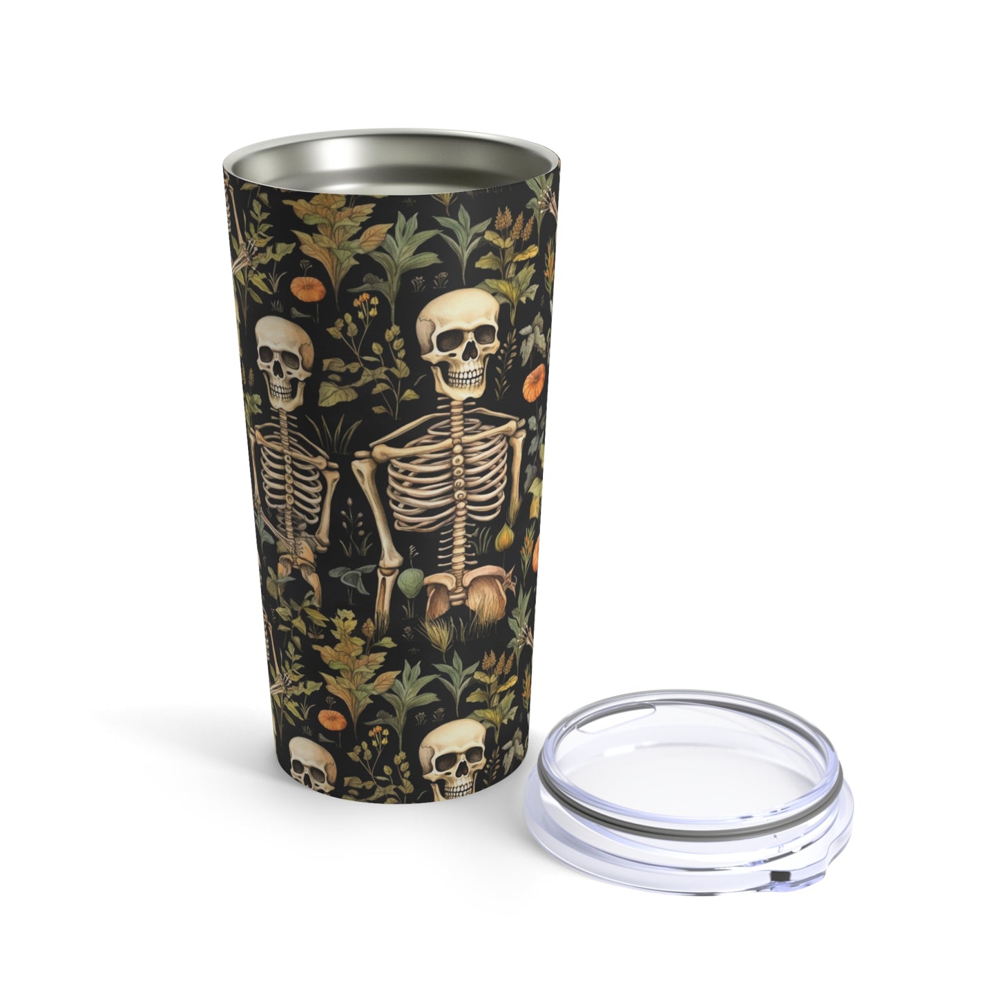 Halloween Skeleton Grave Tumbler 20oz