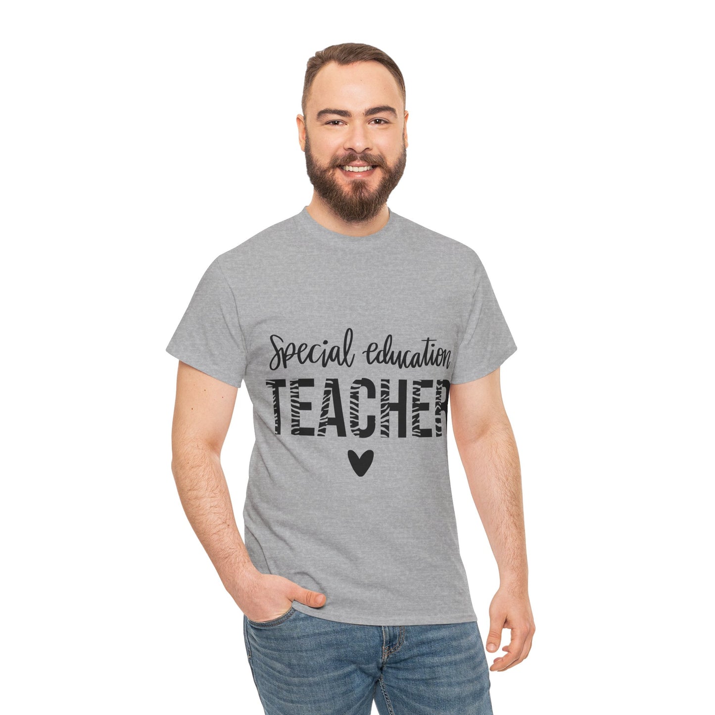 Special Education Teacher Unisex Heavy Cotton Tee