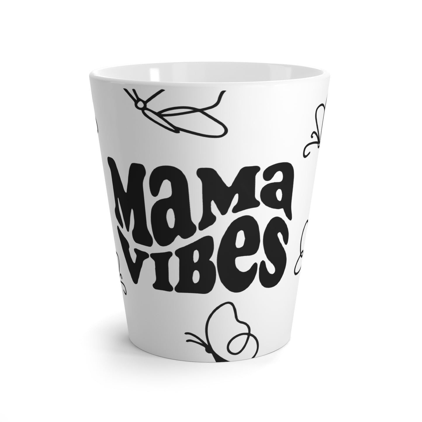 Mama Vibes Latte Mug