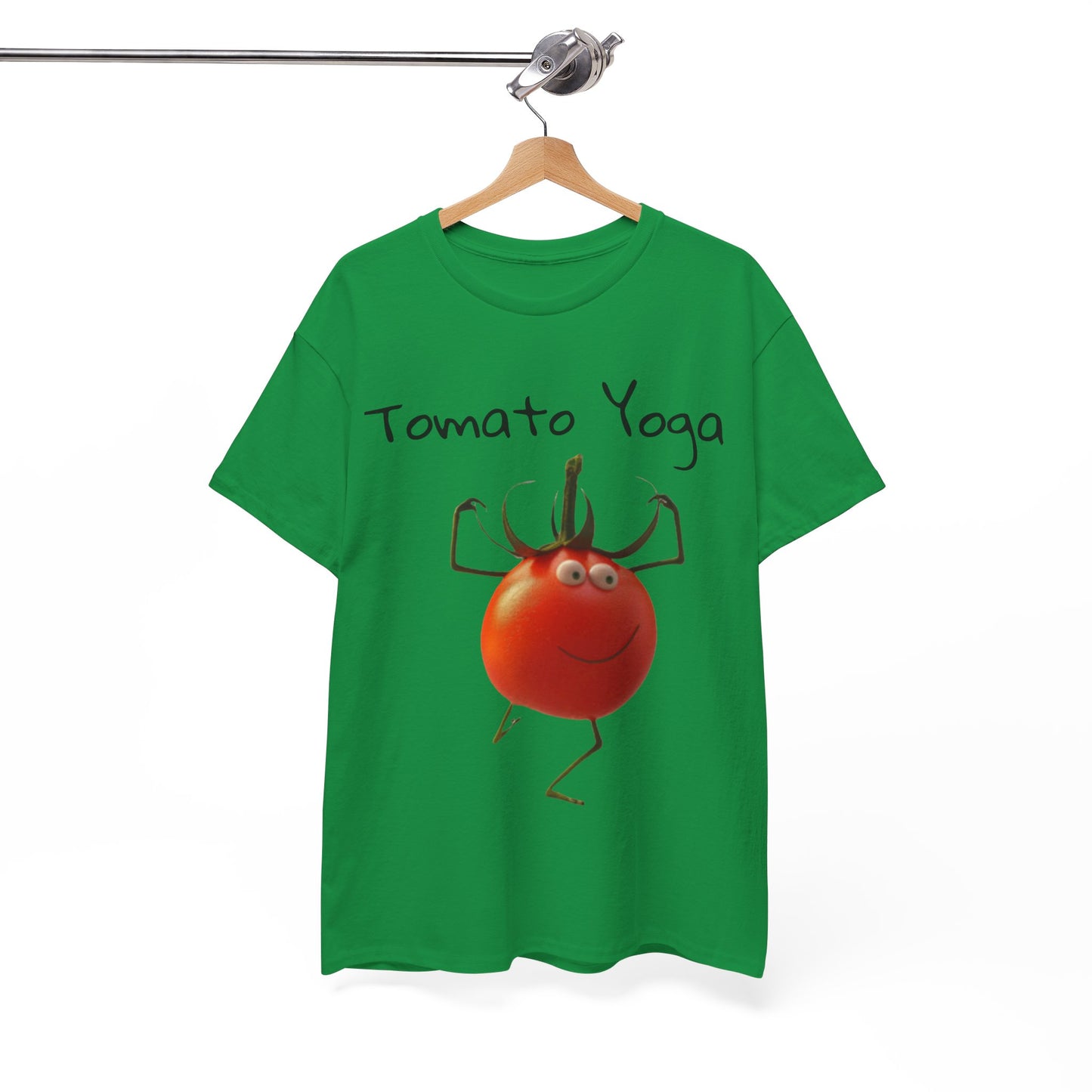 Tomato Yoga Unisex Heavy Cotton Tee