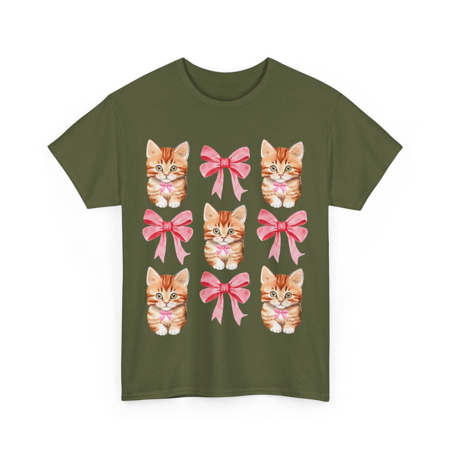 Cat Coquette Unisex Heavy Cotton Tee