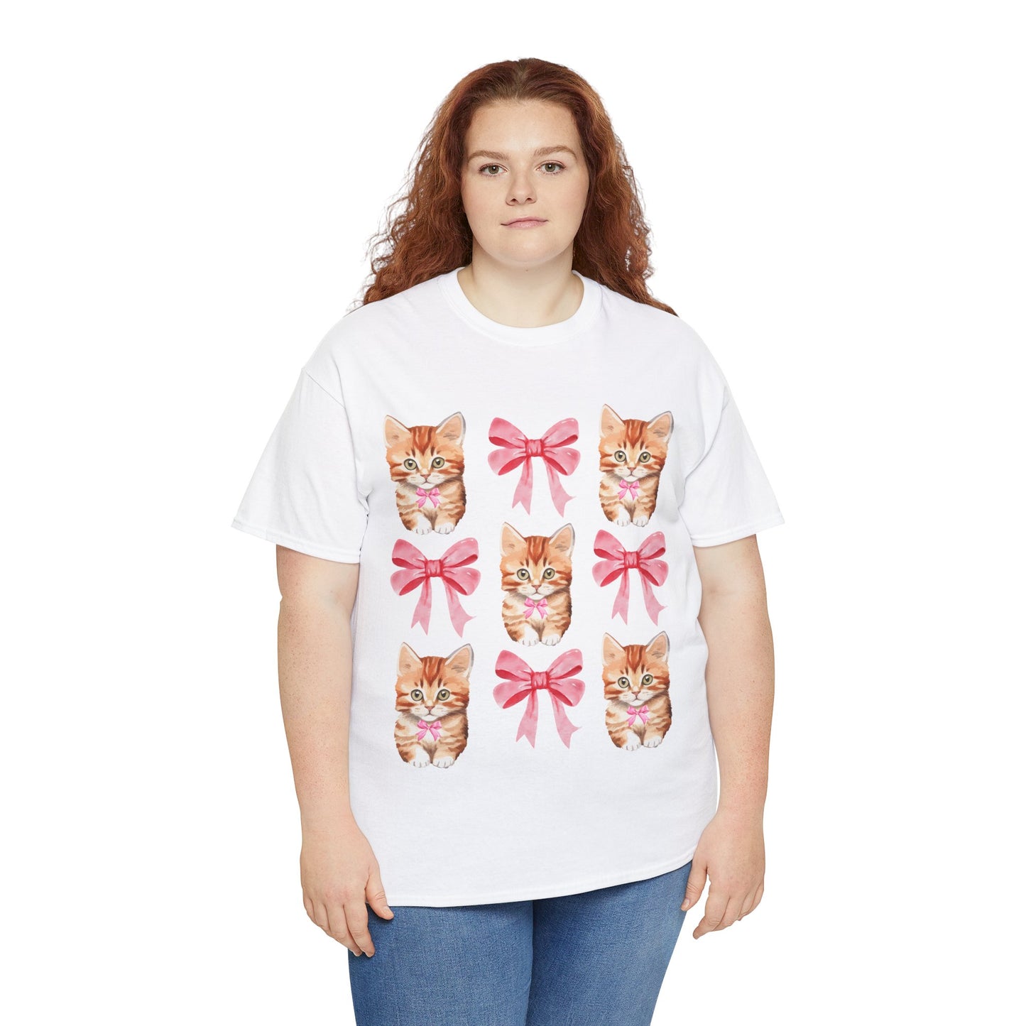 Cat Coquette Unisex Heavy Cotton Tee