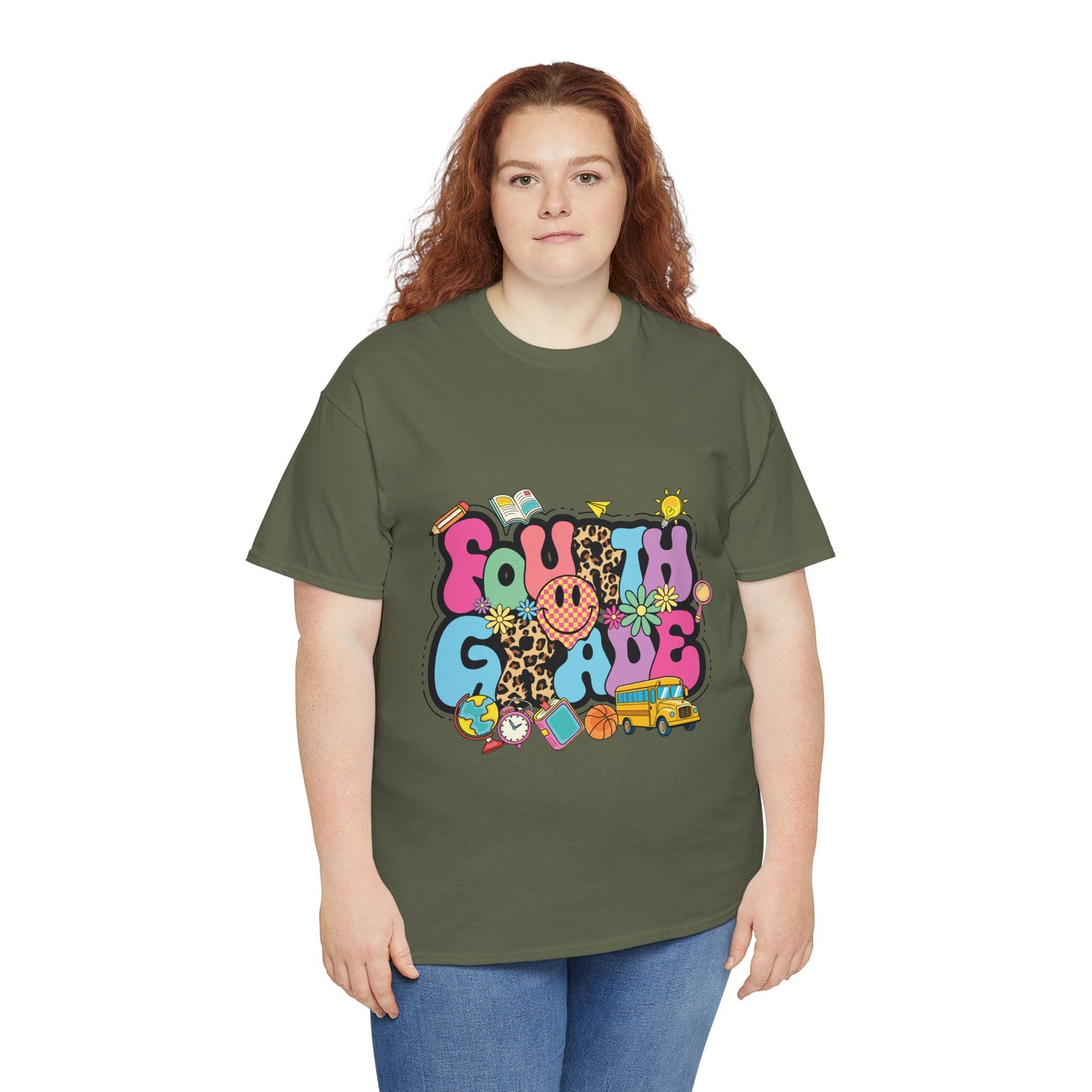 Fourth Grade Unisex Heavy Cotton Tee