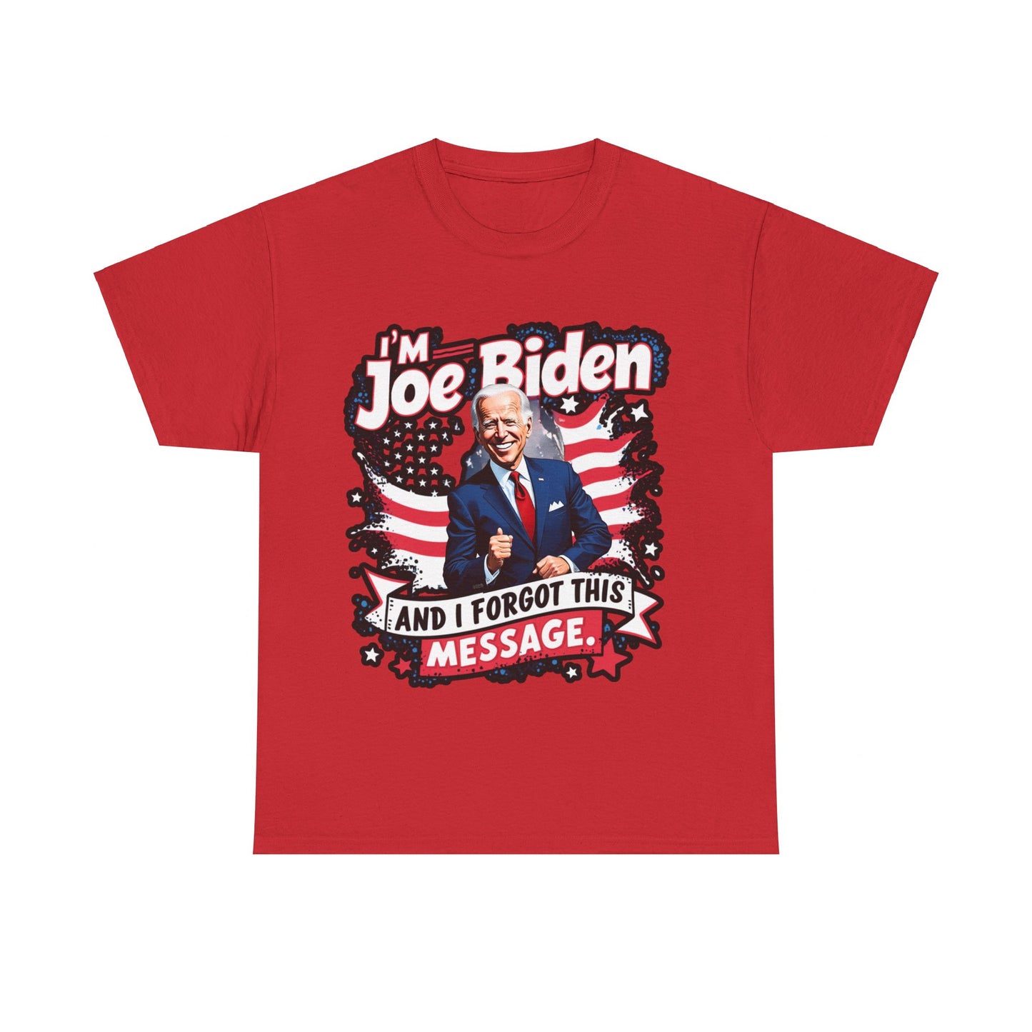 Biden I Forgot Unisex Heavy Cotton Tee