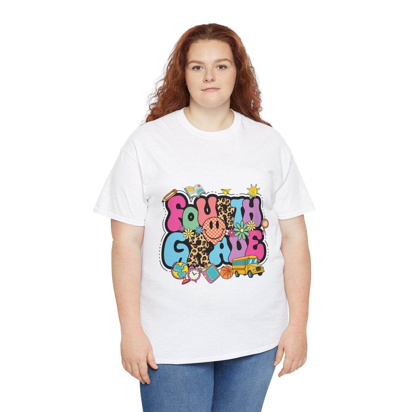 Fourth Grade Unisex Heavy Cotton Tee