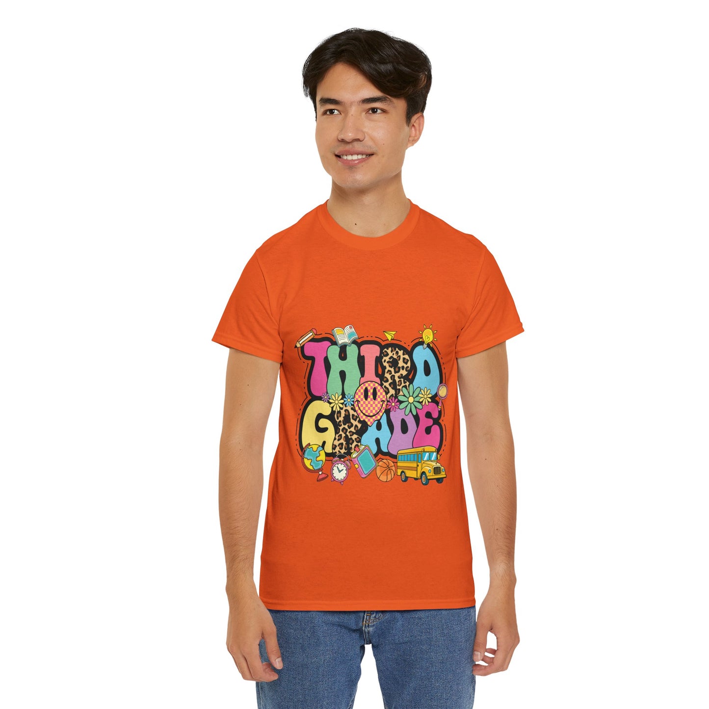 Third Grade Unisex Heavy Cotton Tee