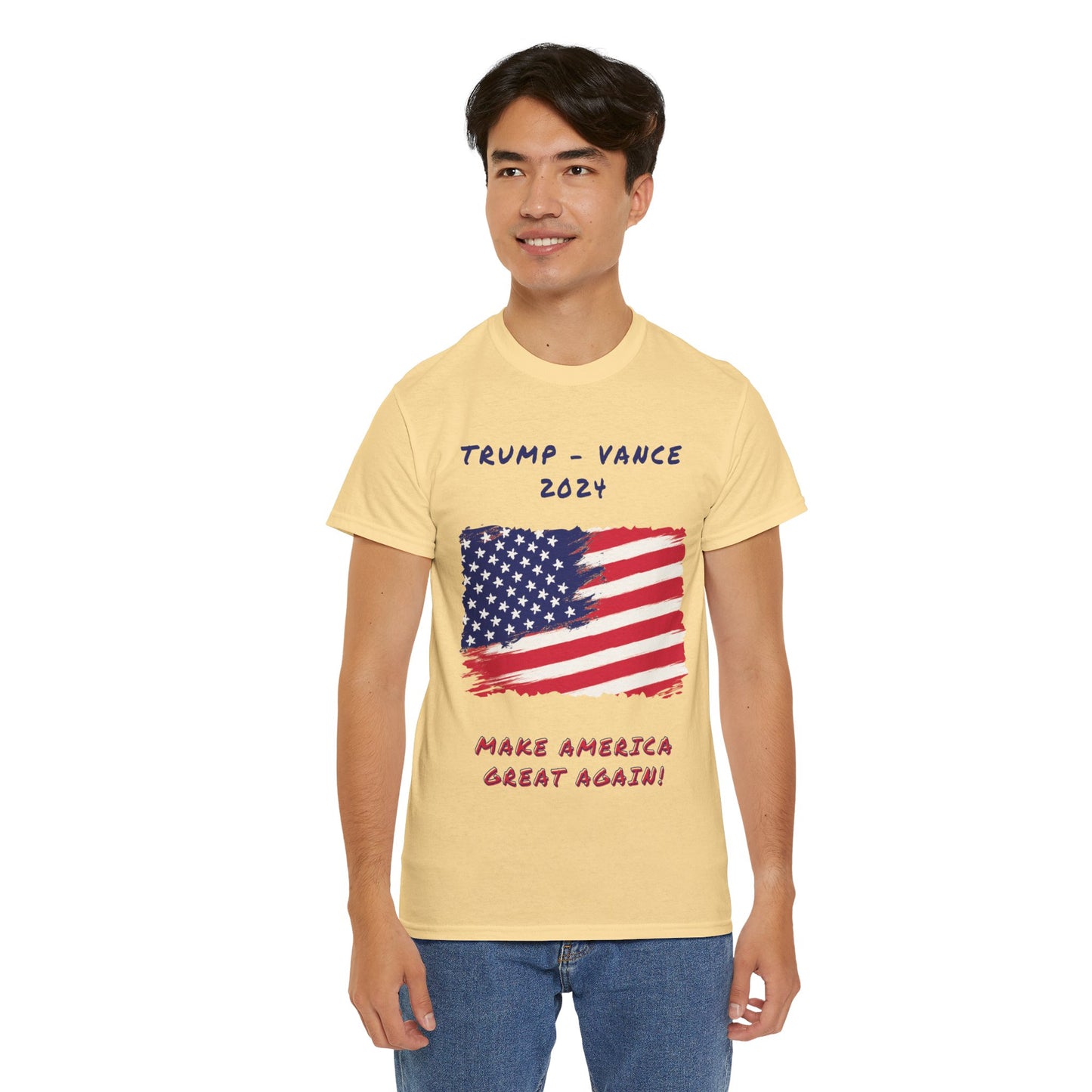 Trump Vance Unisex Heavy Cotton Tee