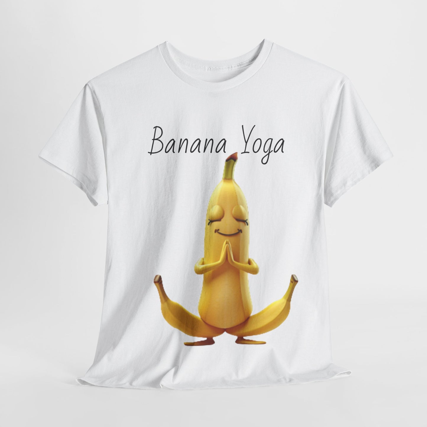 Banana Yoga Unisex Heavy Cotton Tee