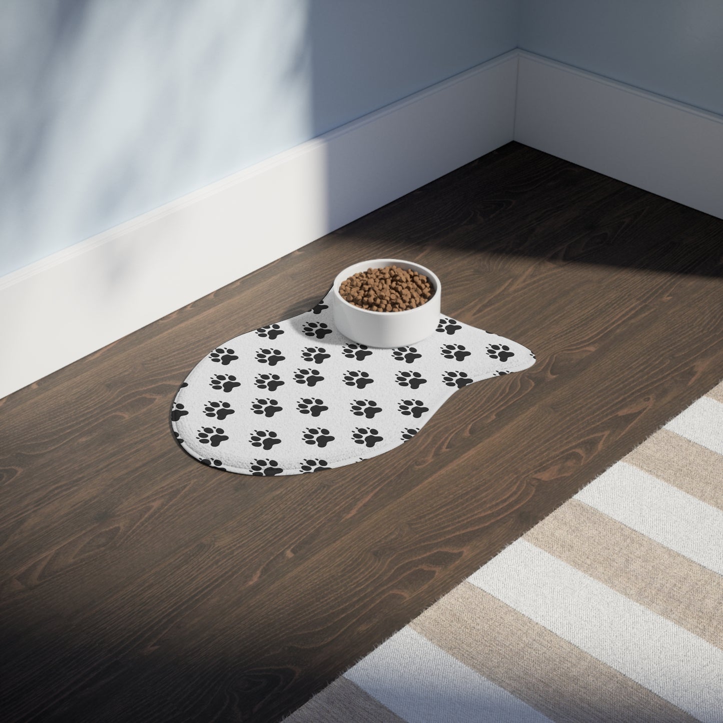 Paw Print Pet Feeding Mats