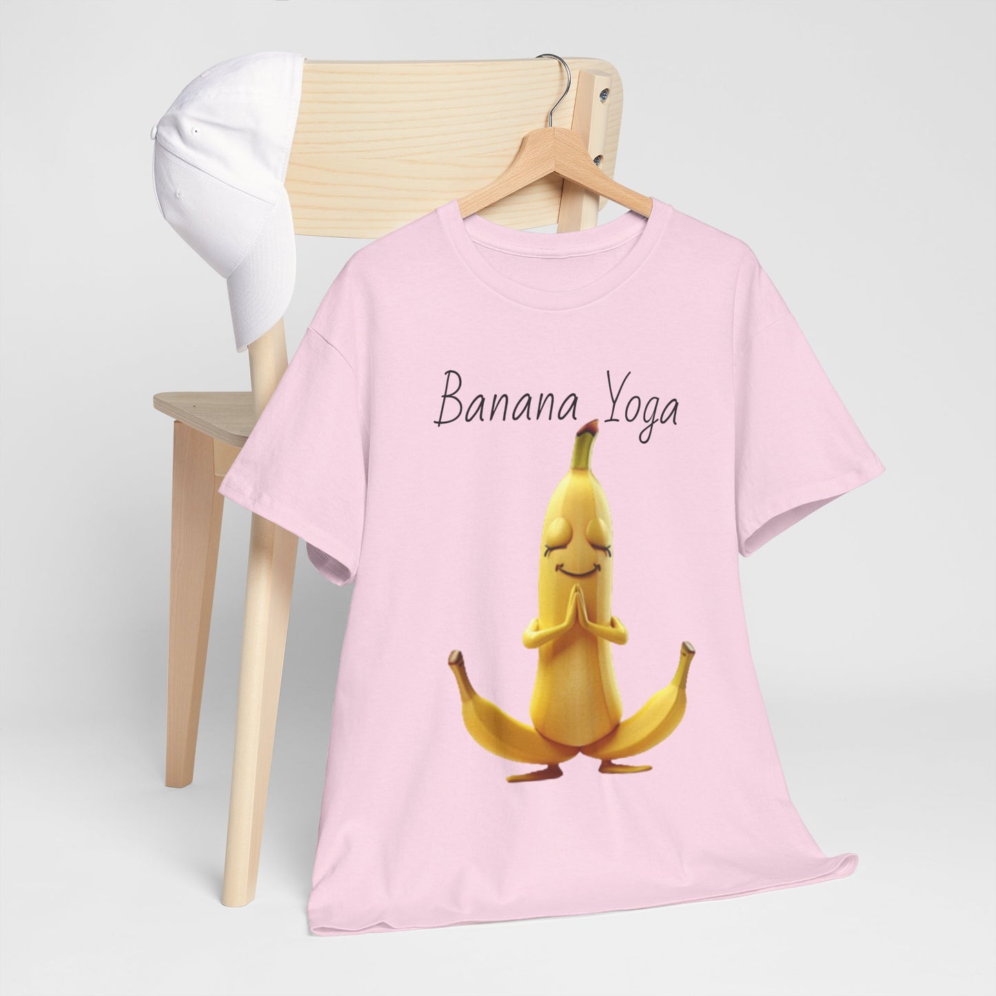 Banana Yoga Unisex Heavy Cotton Tee