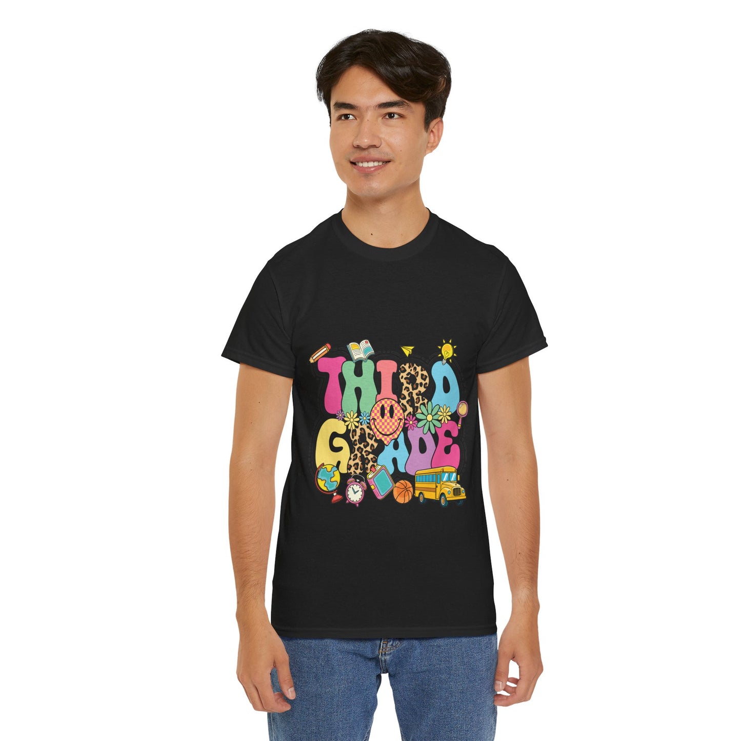 Third Grade Unisex Heavy Cotton Tee