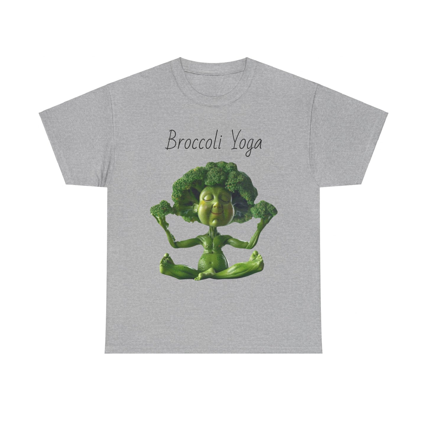 Broccoli Yoga Unisex Heavy Cotton Tee