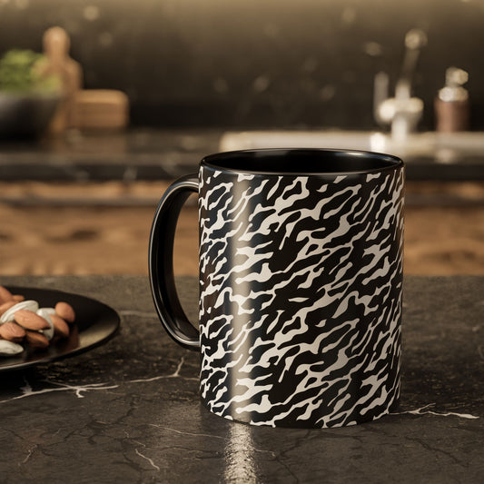 Zebra Print Colorful Mugs, 11oz