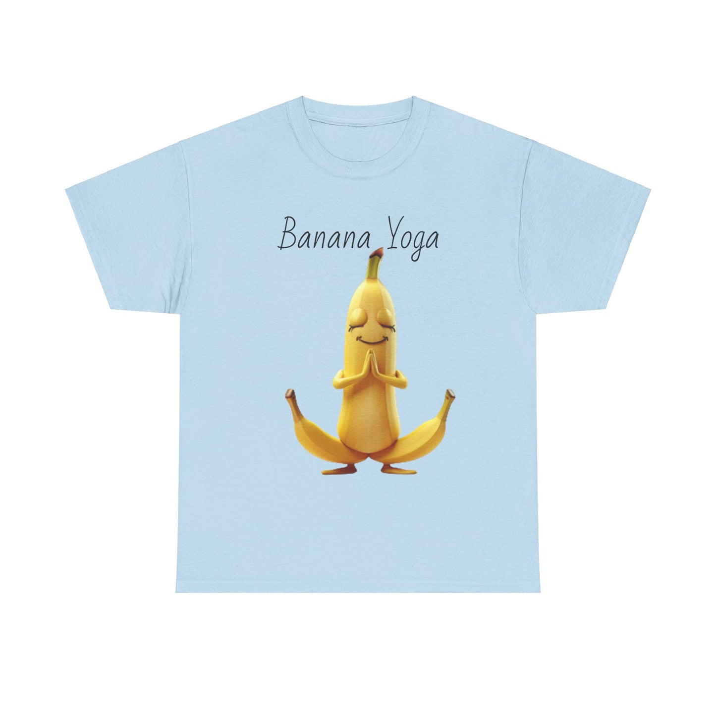 Banana Yoga Unisex Heavy Cotton Tee