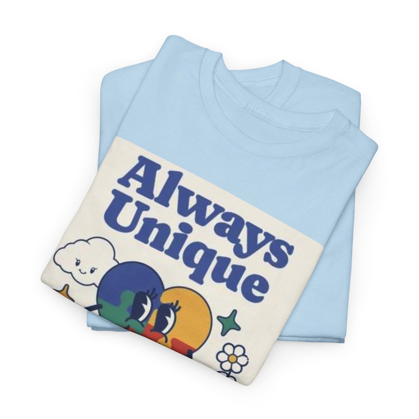 Always Unique Autism Awareness Unisex Heavy Cotton Tee