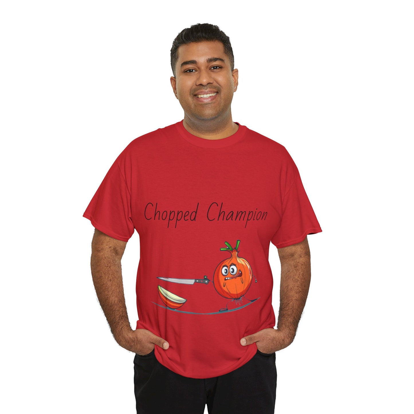 Chopped Champion Unisex Heavy Cotton Tee