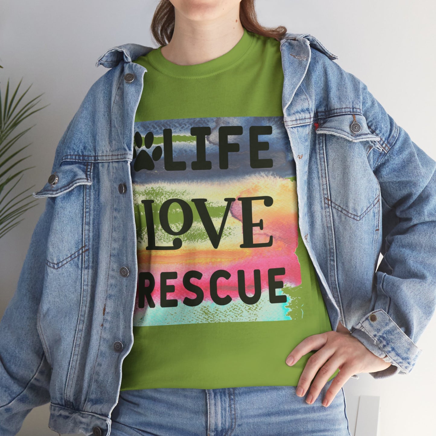 Life Love Rescue Unisex Heavy Cotton Tee