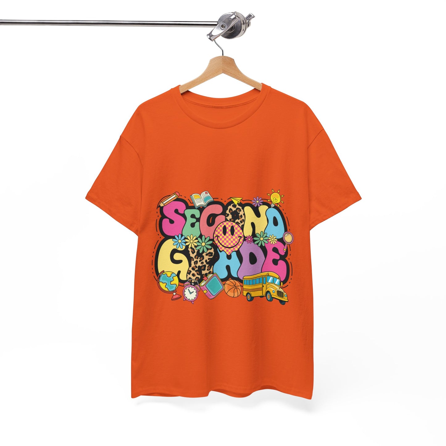 Second Grade Unisex Heavy Cotton Tee