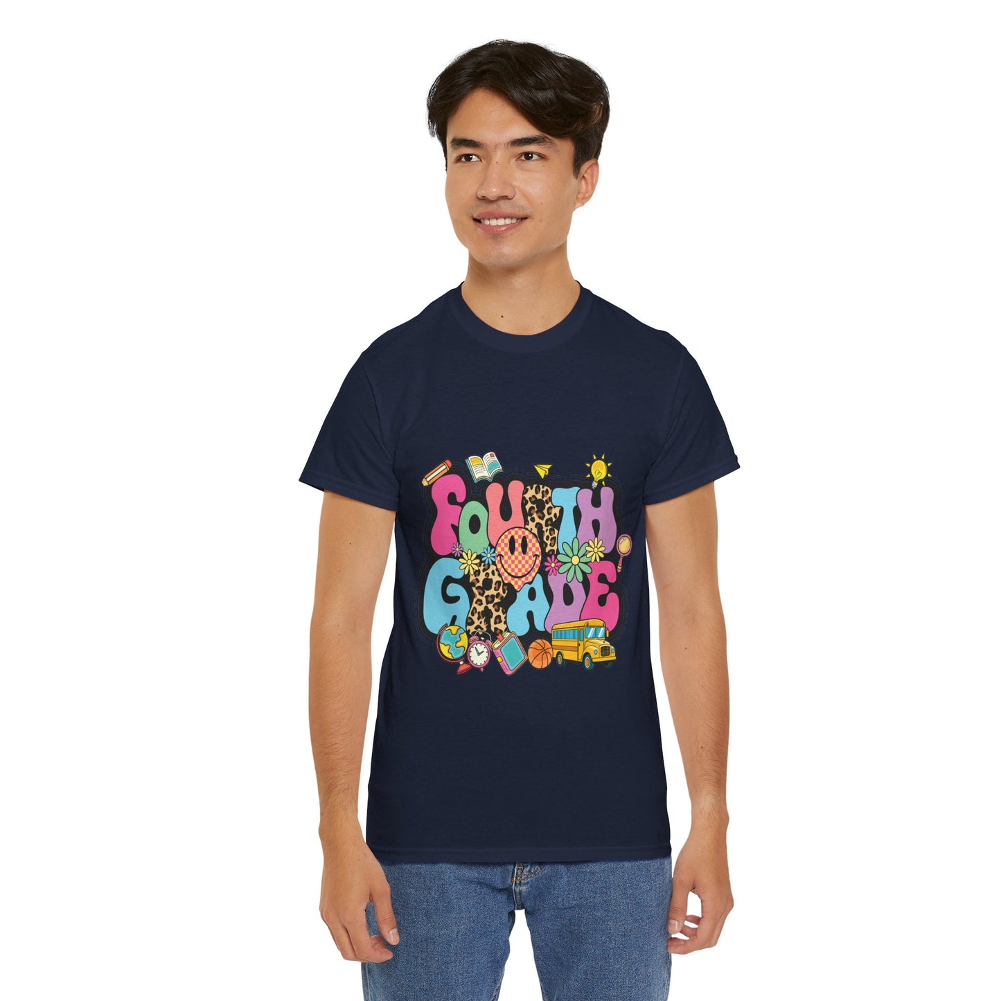 Fourth Grade Unisex Heavy Cotton Tee