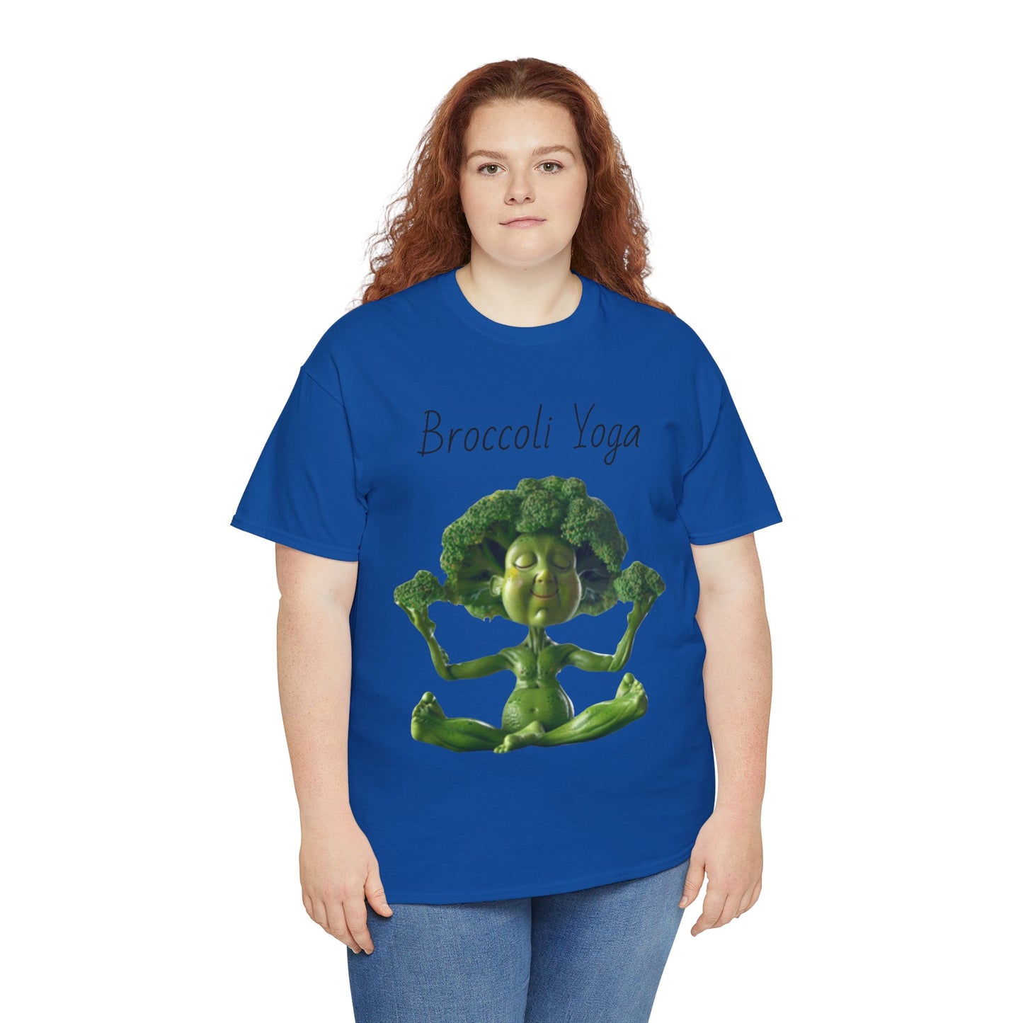 Broccoli Yoga Unisex Heavy Cotton Tee