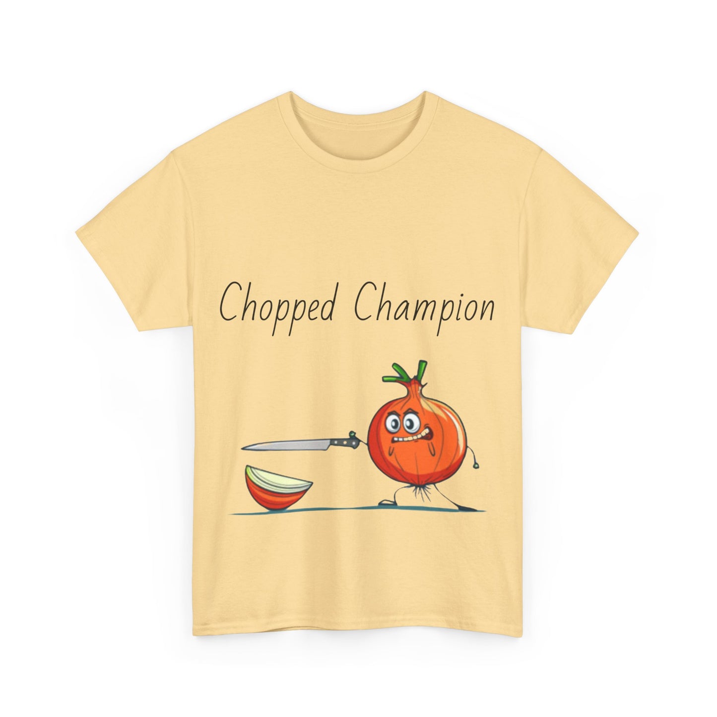 Chopped Champion Unisex Heavy Cotton Tee