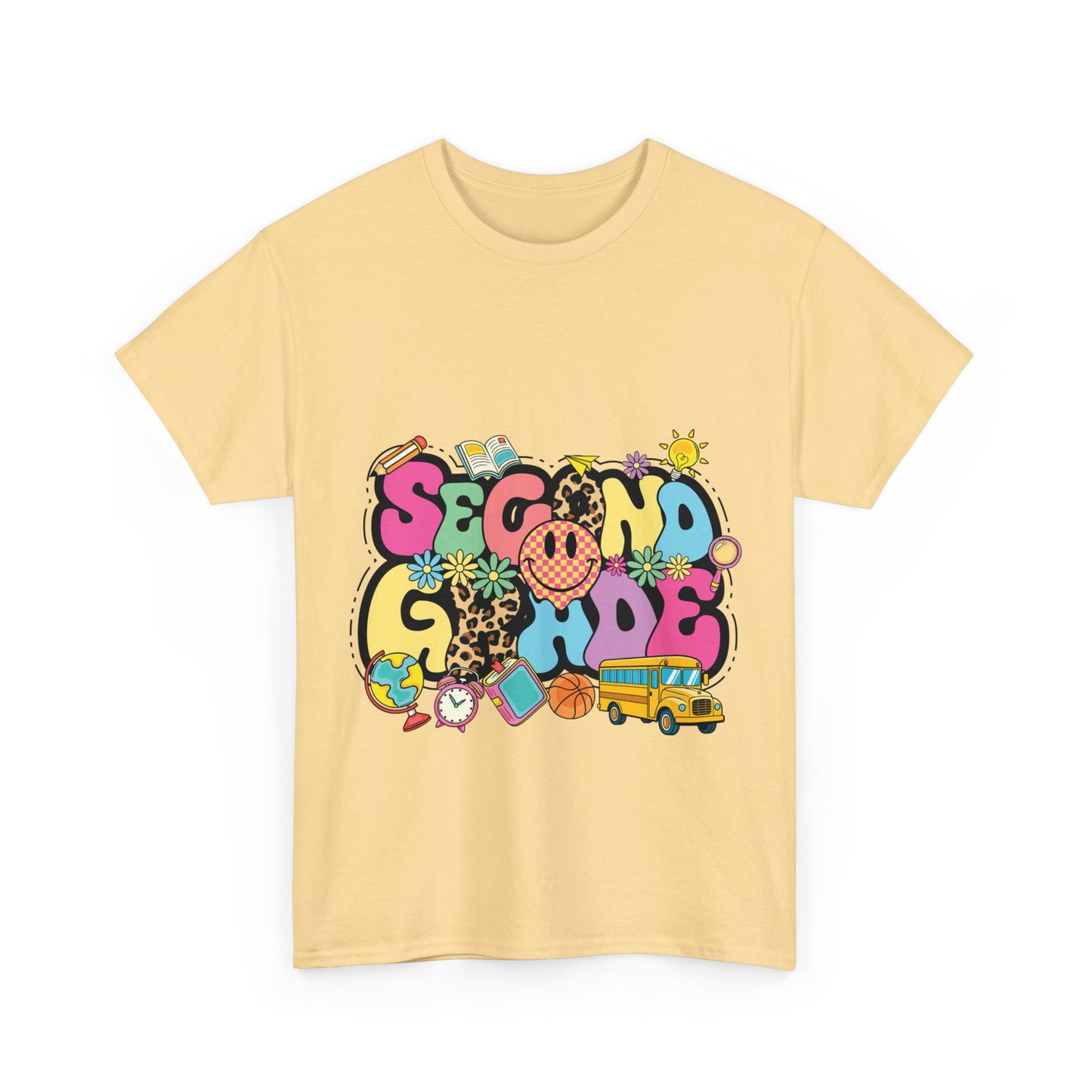 Second Grade Unisex Heavy Cotton Tee