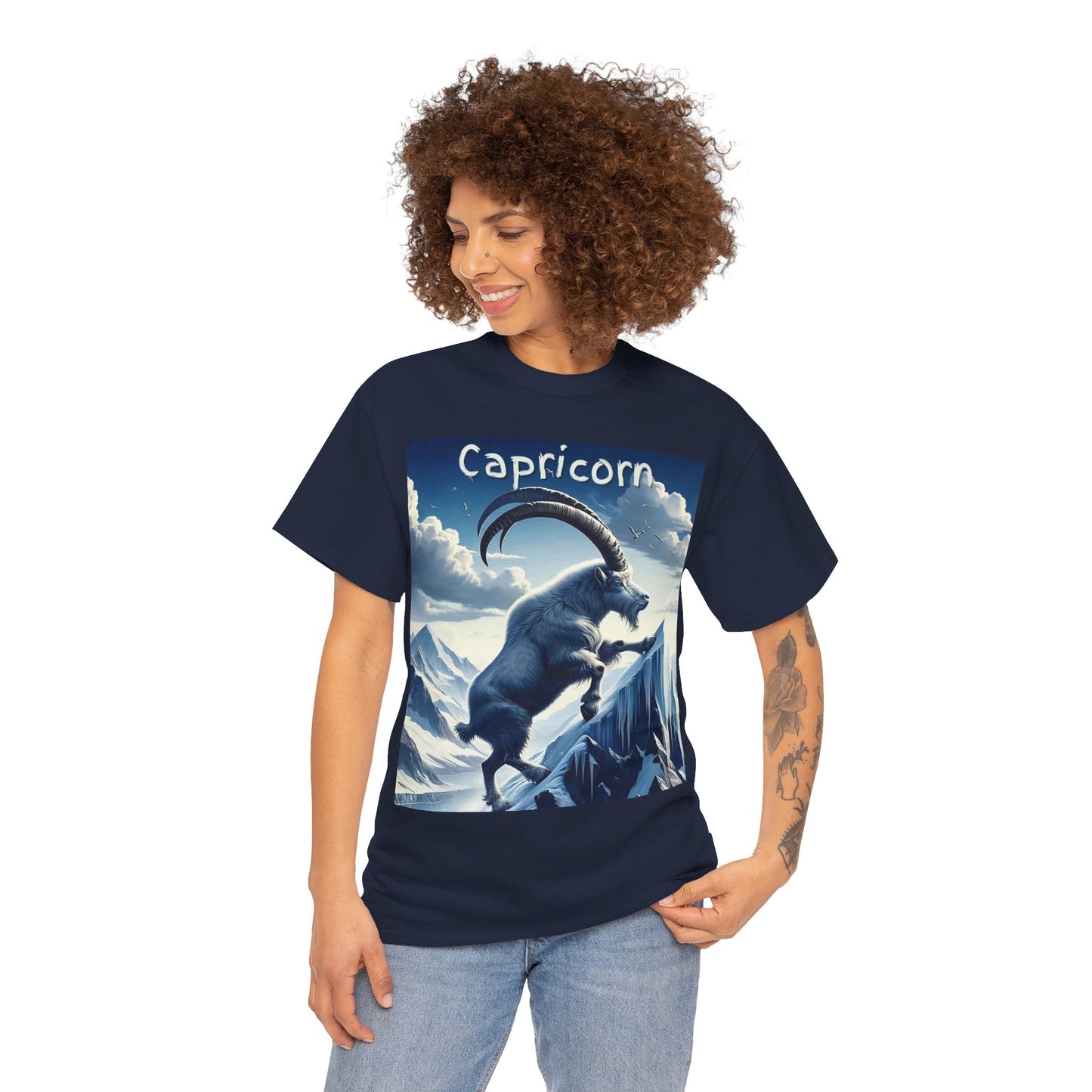 Capricorn Unisex Heavy Cotton Tee