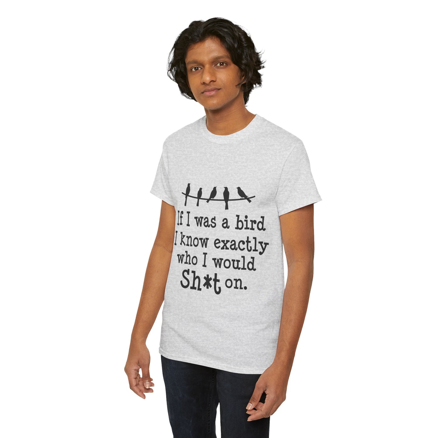 If I Were A Bird Unisex Heavy Cotton Tee