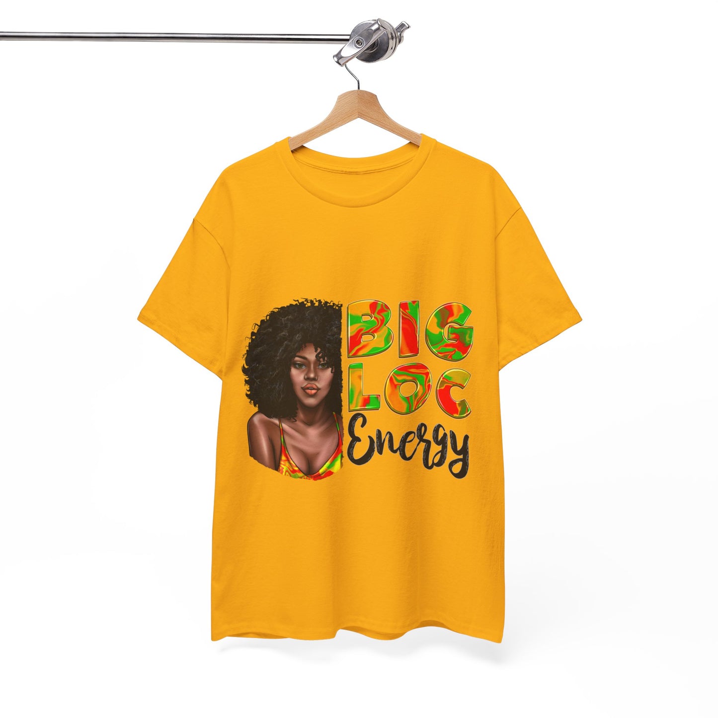 Big Loc Energy Unisex Heavy Cotton Tee