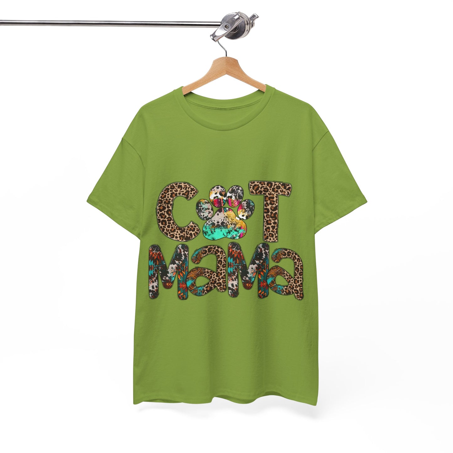 Cat Mama2 Unisex Heavy Cotton Tee