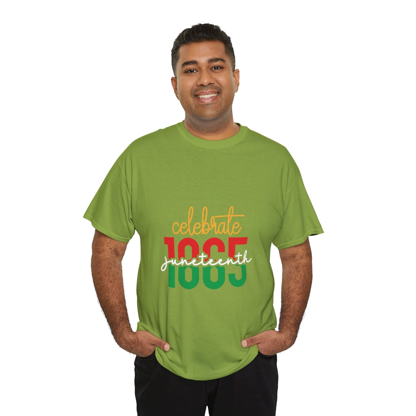 Celebrate Juneteenth Unisex Heavy Cotton Tee