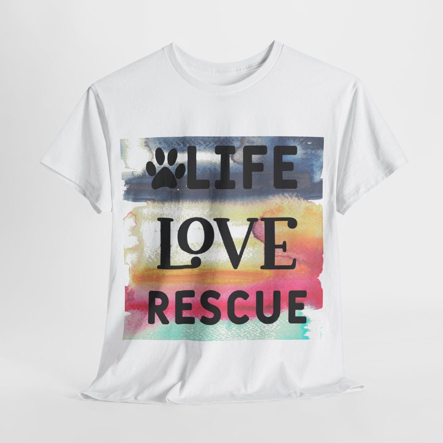 Life Love Rescue Unisex Heavy Cotton Tee