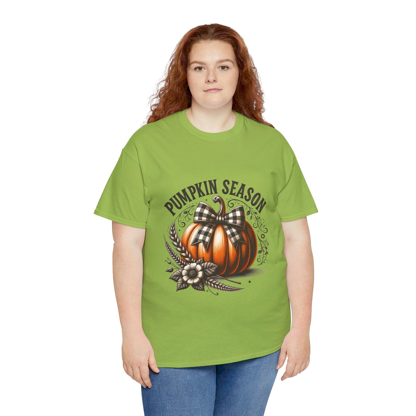 Pumpkin Season Unisex Heavy Cotton Tee