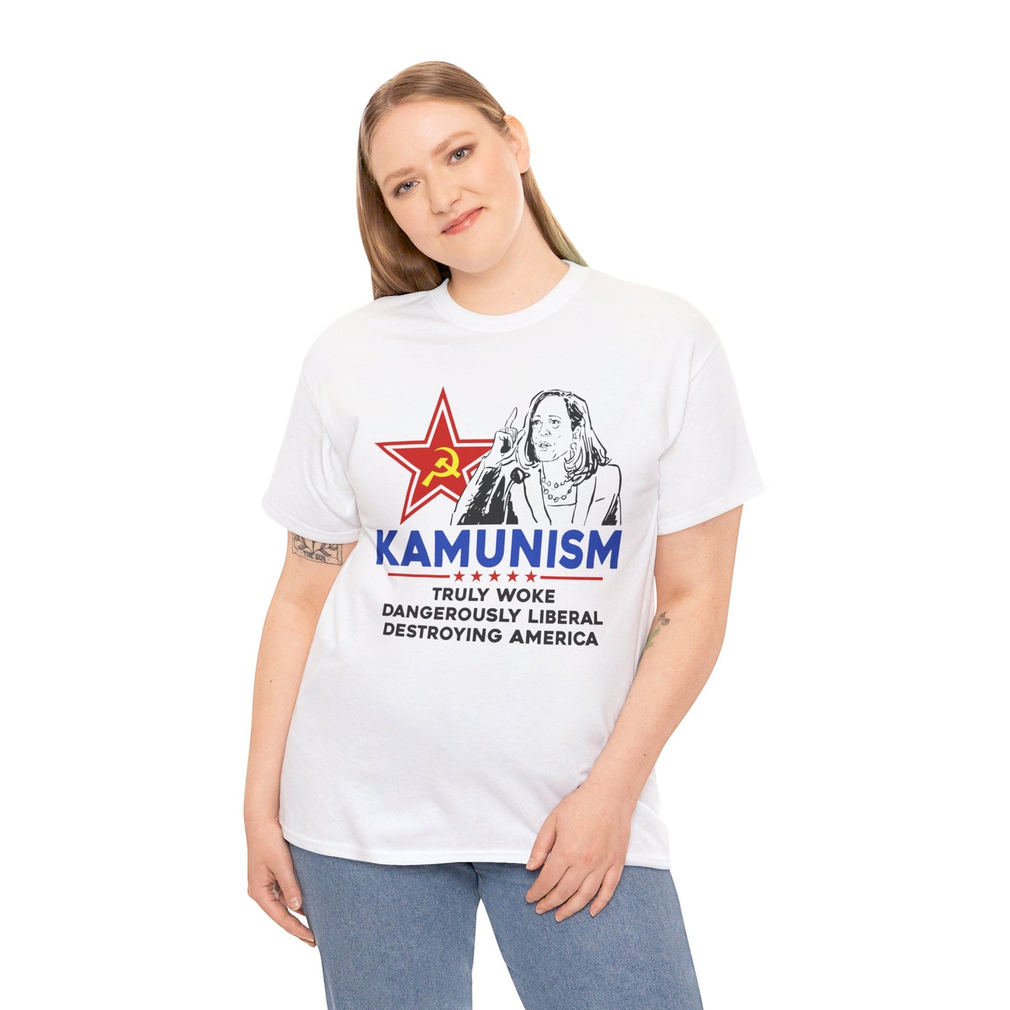 Kamunism2 Unisex Heavy Cotton Tee