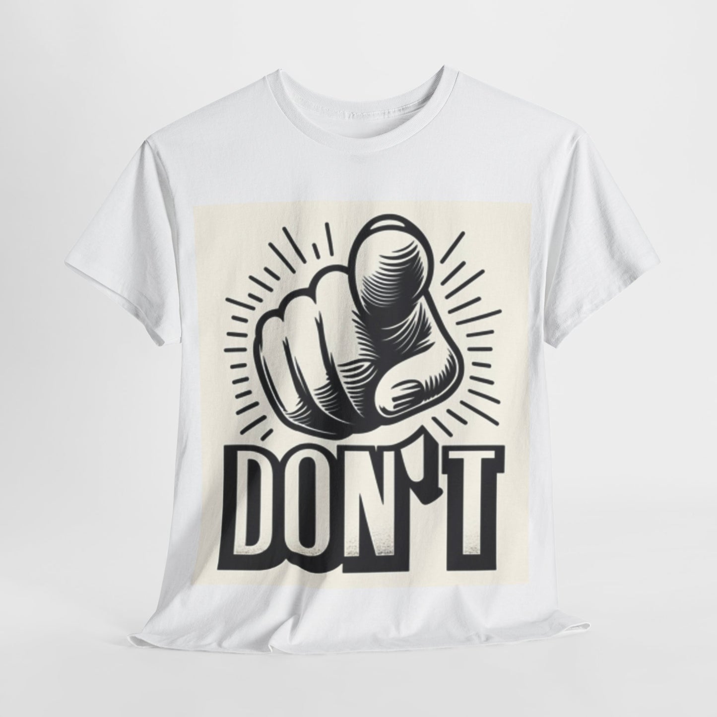 Don't Finger Unisex Heavy Cotton Tee