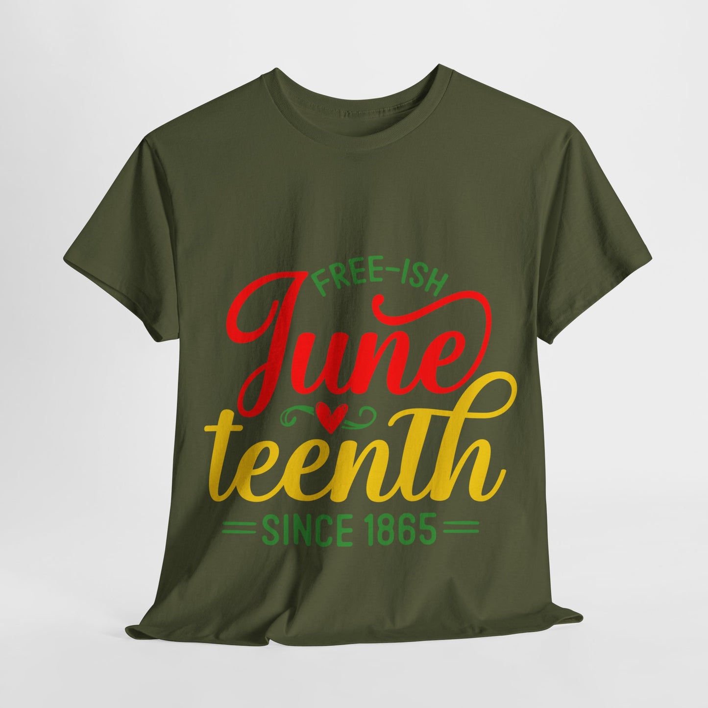 Juneteenth Free-ish Unisex Heavy Cotton Tee