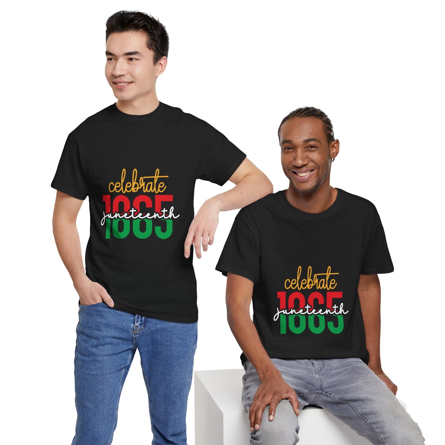 Celebrate Juneteenth Unisex Heavy Cotton Tee